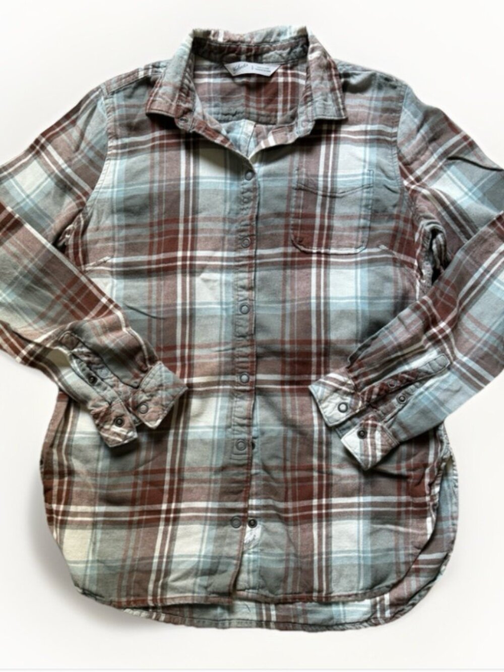 Woolrich Pemberton Women’s Flannel Shirt, Sz S Outdoors Camp Hike, Size Small